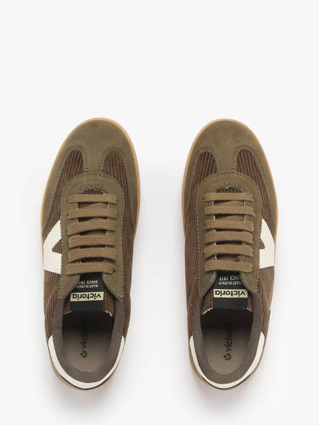 Sneakers Berlin Uit Leder Victoria Wit women 1126220 ander zicht 4