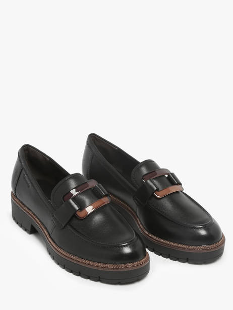 Mocassins Uit Leder Tamaris Zwart women 43 ander zicht 2