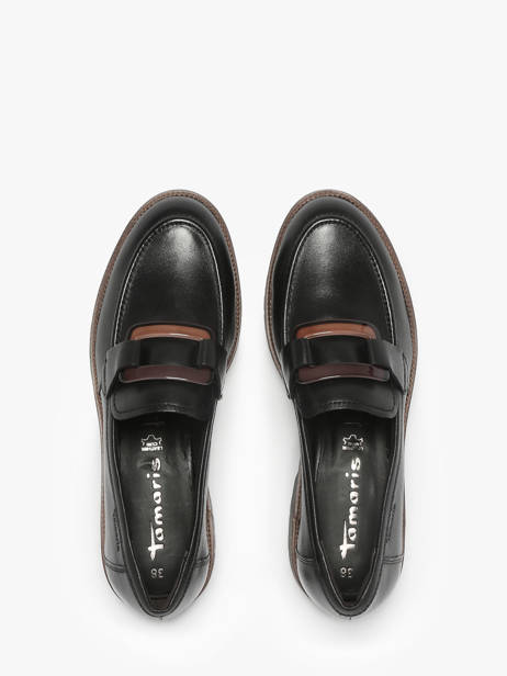 Mocassins Uit Leder Tamaris Zwart women 43 ander zicht 4