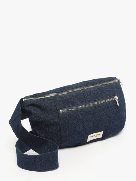Belt Bag Orsel Gerecycleerd Katoen Rivedroite Blauw timeless ORSELTIM ander zicht 2