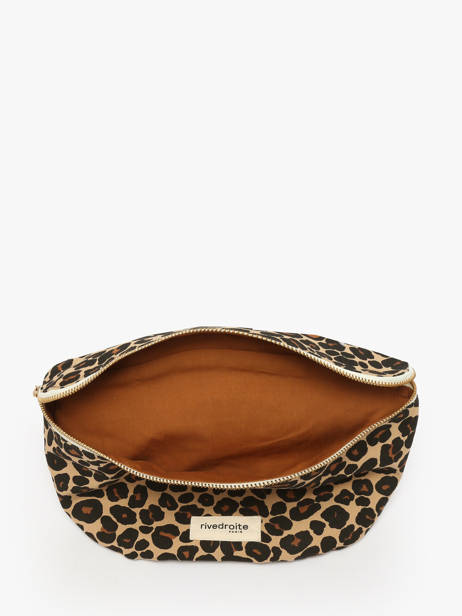 Belt Bag Custine Gerecycleerd Katoen Rivedroite Bruin forever wild CUSTIFOR ander zicht 3
