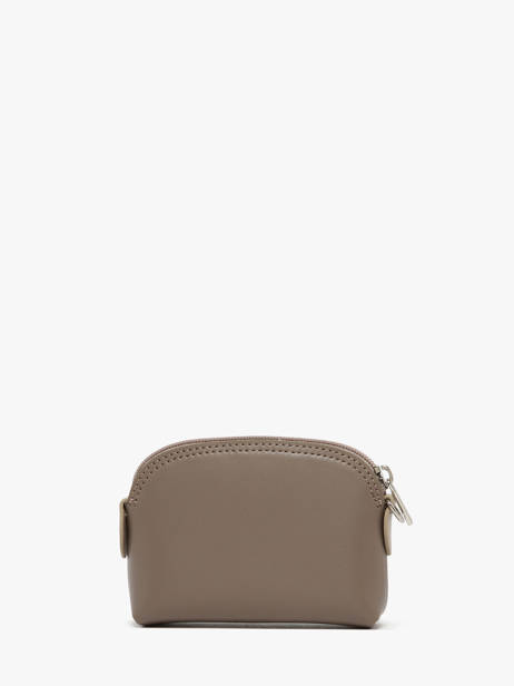 Portemonnee Leder Lancaster Bruin smooth 1 ander zicht 2