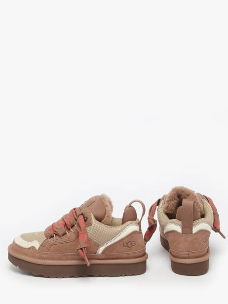Sneakers Lowmel Uit Leder Ugg Bruin women 1144032 ander zicht 3