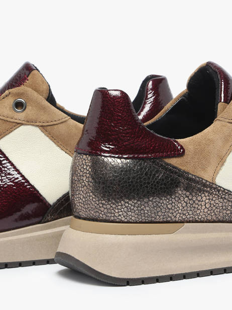 Sneakers Uit Leder Gabor Bruin women 20 ander zicht 3