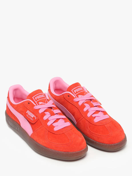 Sneakers Uit Leder Puma Rood women 39646372 ander zicht 2