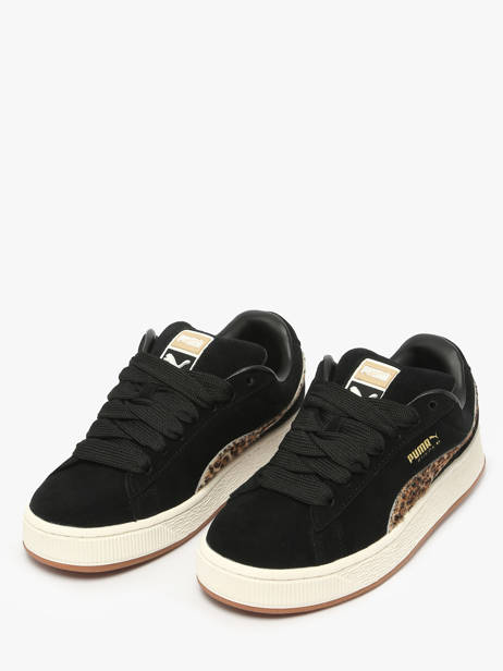 Sneakers Uit Leder Puma Zwart women 40486201 ander zicht 2