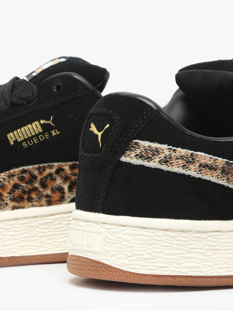 Sneakers Uit Leder Puma Zwart women 40486201 ander zicht 3