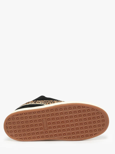 Sneakers Uit Leder Puma Zwart women 40486201 ander zicht 5