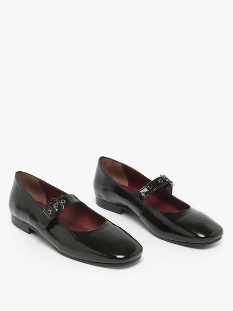 Sneakers Uit Leder Aliwell Zwart women A2717 ander zicht 2