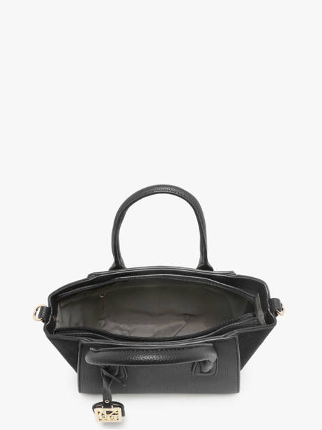 Cross Body Tas Grained Miniprix Zwart grained R2004 ander zicht 2