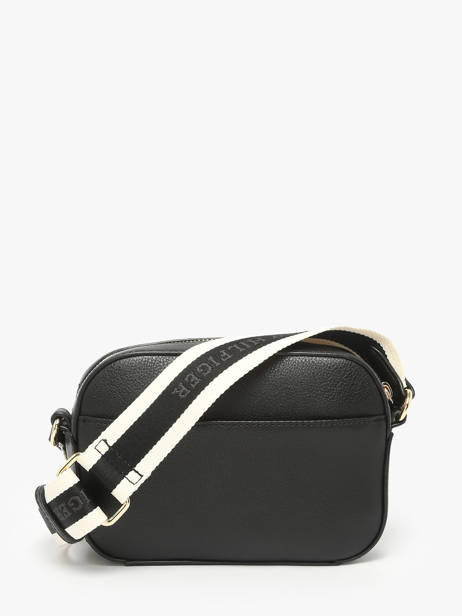 Cross Body Tas Th Logotape Polyurethaan Tommy hilfiger Zwart th logotape AW17450 ander zicht 4