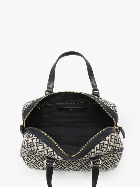 Handtas Th Jacquard Gerecycleerd Polyester Tommy hilfiger Blauw th jacquard AW17633 ander zicht 3