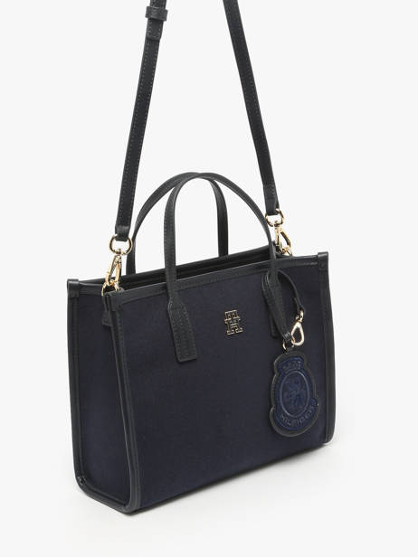 Handtas Th City Tommy hilfiger Blauw th city AW17852 ander zicht 2