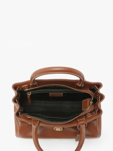 Handtas American Icon Leder Tommy hilfiger Bruin american icon AW17926 ander zicht 3
