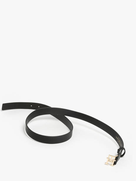 Riem Tommy hilfiger Zwart th logo AW17496 ander zicht 3