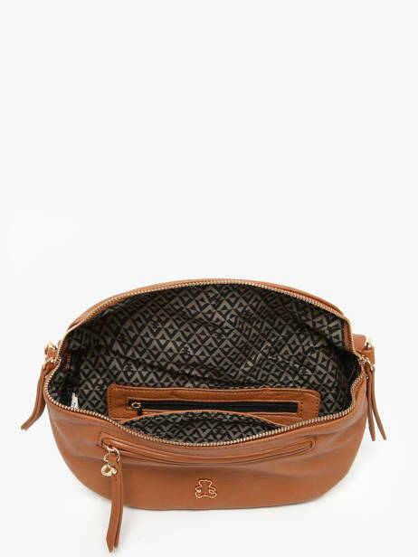 Heuptasje Lulu castagnette Bruin zip YSALINE ander zicht 3