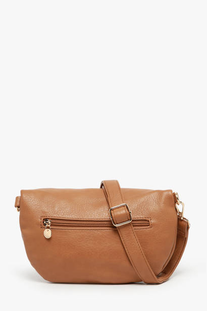 Heuptasje Lulu castagnette Bruin zip YSALINE ander zicht 4