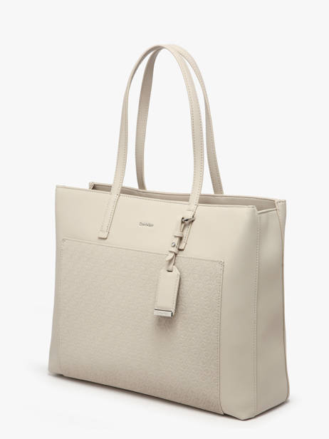 Schoudertas Must Calvin klein jeans Beige must 4F3225G ander zicht 2
