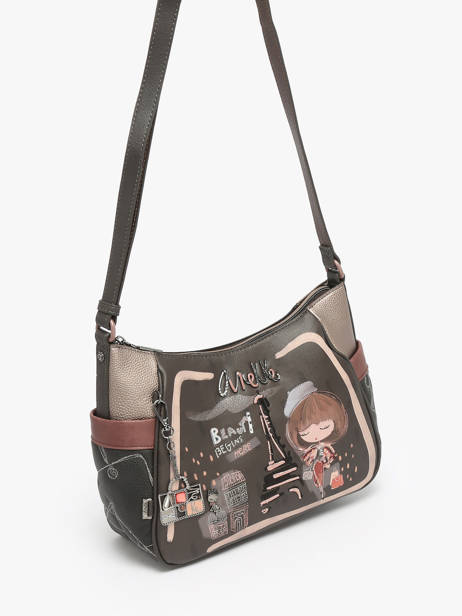 Cross Body Tas Mademoiselle Anekke Grijs mademoiselle 41803002 ander zicht 2