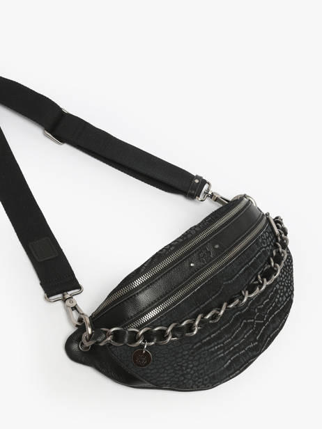 Heuptasje Mila louise Zwart vintage 23689KR ander zicht 2