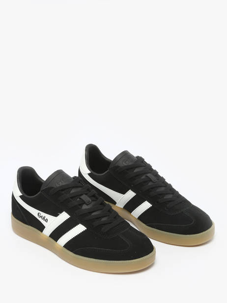 Sneakers Uit Leder Gola Zwart men CMB735 ander zicht 1