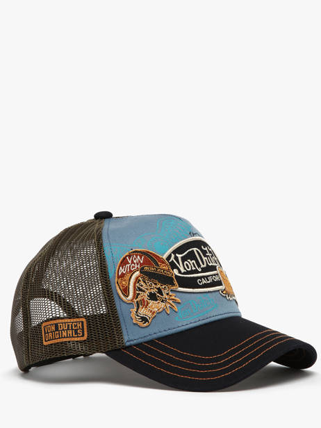 Pet Von dutch Blauw accessoires PATCHES ander zicht 1