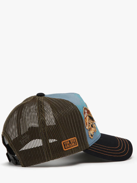 Pet Von dutch Blauw accessoires PATCHES ander zicht 2