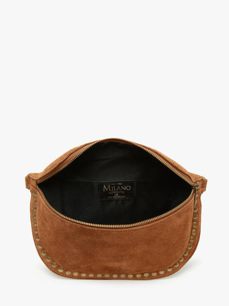 Heuptasje Milano Bruin velvet VE24112 ander zicht 2