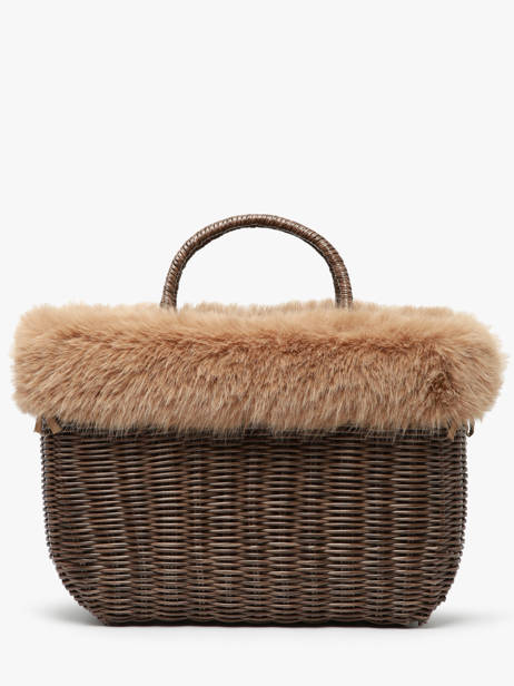 Handtas Doudou Le voyage en panier Bruin doudou L ander zicht 4