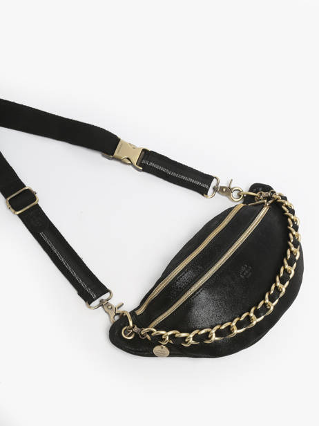 Heuptasje Mila louise Zwart vintage 23689X ander zicht 2