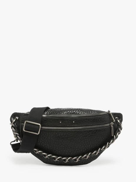 Heuptasje Vintage Leder Mila louise Zwart vintage 23689EX
