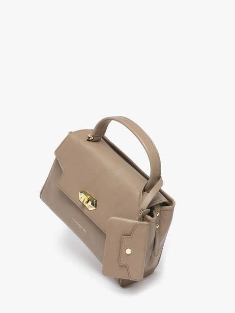 Handtas Mademoiselle Grace Leder Lancaster Beige mademoiselle grace 102 ander zicht 1