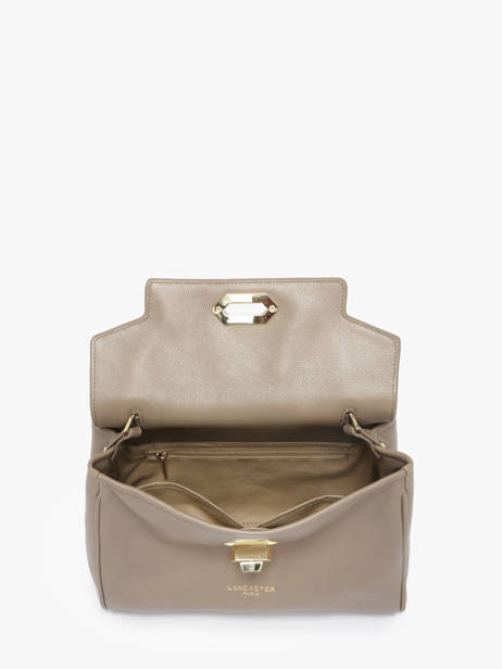 Handtas Mademoiselle Grace Leder Lancaster Beige mademoiselle grace 102 ander zicht 2