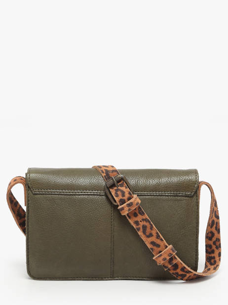 Cross Body Tas June Leder Pieces Groen june 17160060 ander zicht 3