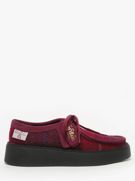 Derby Veterschoenen Clarks Rood women 26184947