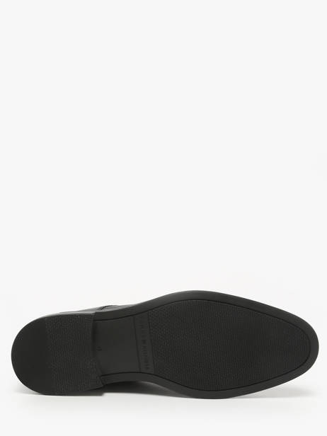 Enkelhoge Stadsschoenen Uit Leder Tommy hilfiger Zwart men 5697BDS ander zicht 4