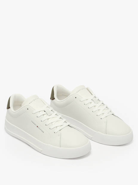 Sneakers Uit Leder Tommy hilfiger Wit men 53670K4 ander zicht 1