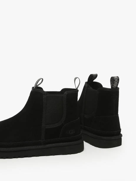 Boots Neumel Chelsea Uit Leder Ugg Zwart men 1121644 ander zicht 2