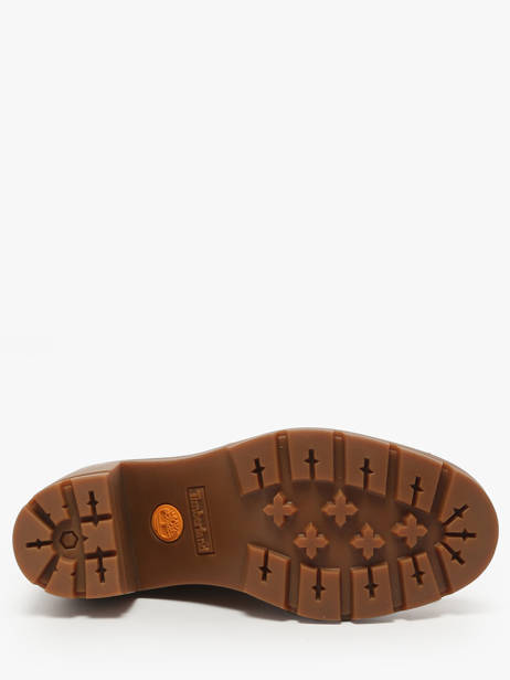 Enkellaarsjes Met Hak Uit Leder Timberland Bruin women 2CKCEN11 ander zicht 4