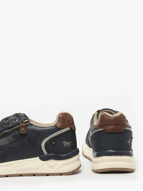 Sneakers Mustang Blauw men M0051001 ander zicht 2