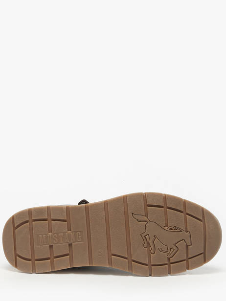 Sneakers Mustang Blauw men M0051001 ander zicht 4