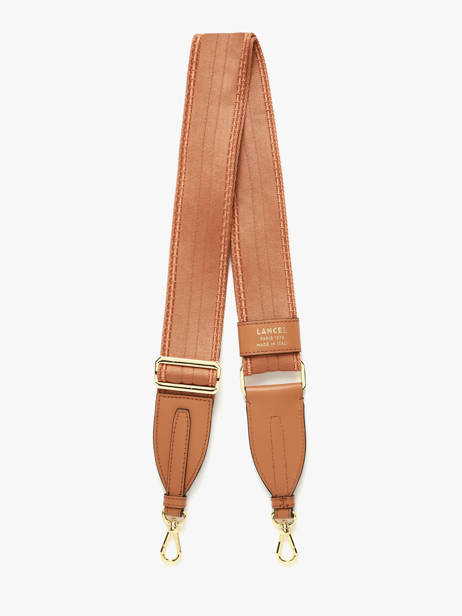 Afneembare Schouderriem Bcbg Nylon En Leder Lancel Bruin bcbg A13978