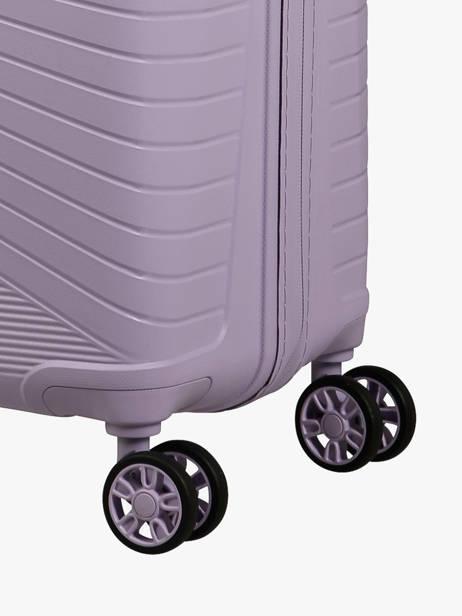 Harde Reiskoffer Airconic American tourister Violet airconic 88G002 ander zicht 2