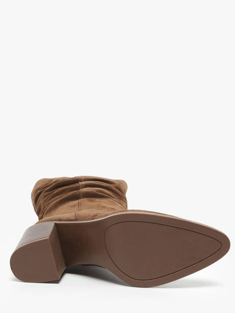 Laarzen Met Hak Uit Leder Alpe Bruin women 52191133 ander zicht 4