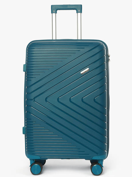 Harde Reiskoffer Victoria Travel Blauw victoria M