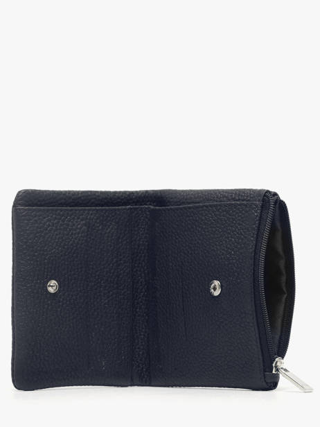 Portefeuille Rallye Leder Nathan baume Blauw original n 476N ander zicht 1