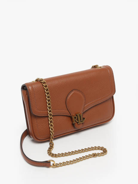 Cross Body Tas Bradley Leder Lauren ralph lauren Bruin bradley 32977374 ander zicht 2