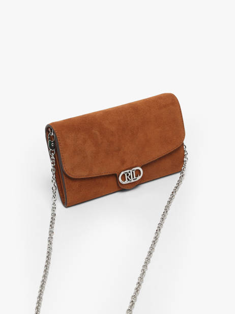 Cross Body Tas Adair Leder Lauren ralph lauren Bruin adair 32980761 ander zicht 2