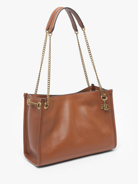 Schoudertas Bradley Leder Lauren ralph lauren Bruin bradley 31980173 ander zicht 2