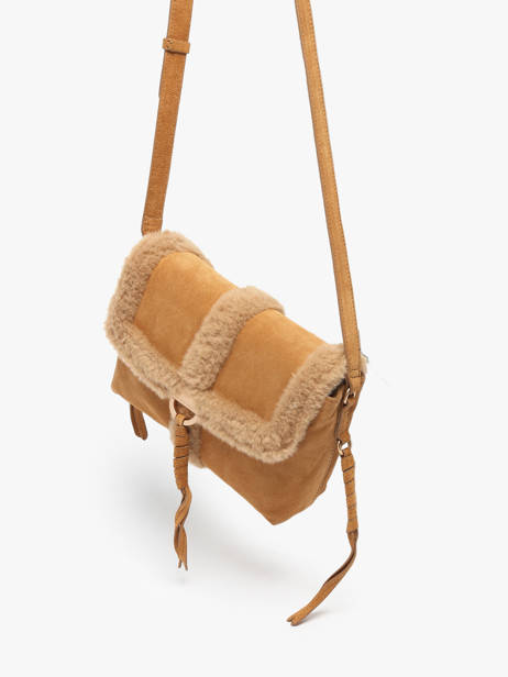 Cross Body Tas Othilia Leder Vanessa bruno Bruin othilia 10V40907 ander zicht 2